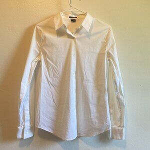 Theory White Button Down - Size 2